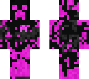 purple creeper with cancer ribbon