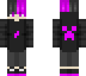 purple neon boy - #6