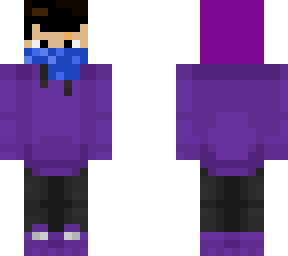 purpled with bandana