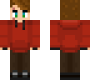 red hoodie