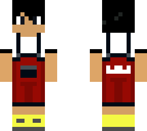 red overall