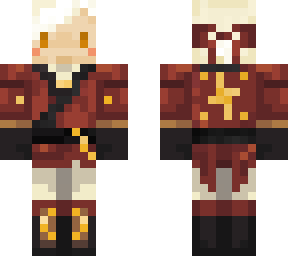 red uniform gal