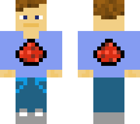 Redstone Man 2 Minecraft Skin