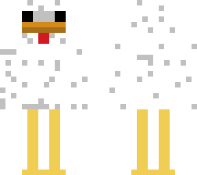 the chicken skin