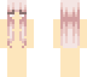 ~cute pink haired girl base~