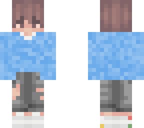 a blue boy
