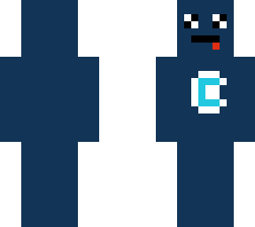a blue person