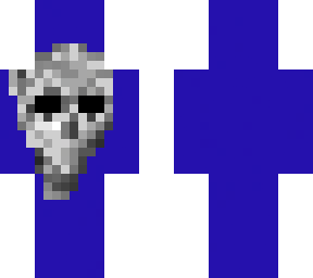 a scary skull