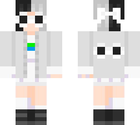 ali but with clout goggles and a bow