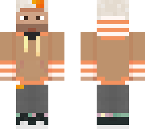 auron cubito suter marron c blanco /skin gruesa(cuerpo grueso