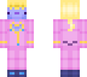 axolotl in giorno giovanna suit