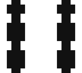 black and white