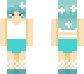 blue girl