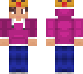 boy in purple with crown