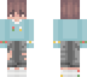 brown hair boy skin