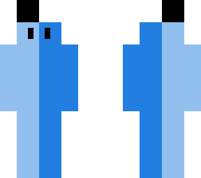 dark and baby blue