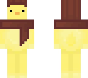 duck with beanie and scarf (for iris)
