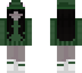 egirl w/ frog outfit
