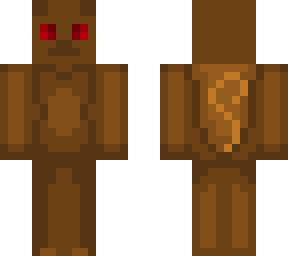 gingerbread cat (red eyes)