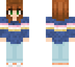 girl in a sweater