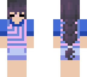 girl with braids