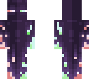 green and red ender man