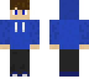 guy with blue hoodie