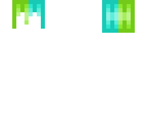 half diamond, half emerald hair base.