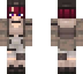 luna as a human in combat