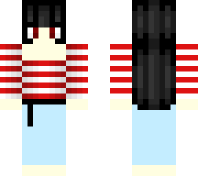 made another skin for my friend minecraftcutie