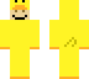 man in duck costume