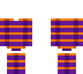 ob - purple & orange stripes