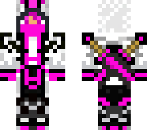 pink assassin with 2 swords