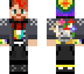 punk with jacket and beanie