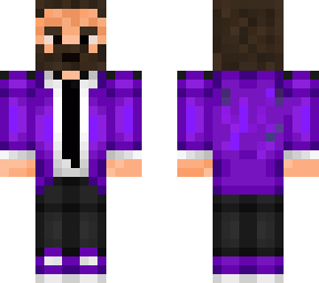 purple suit