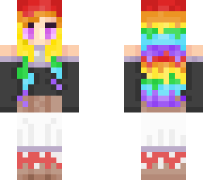 star as a mooshroom / rainbow sheep hybird