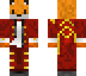 War beaten fox general | Minecraft Skin