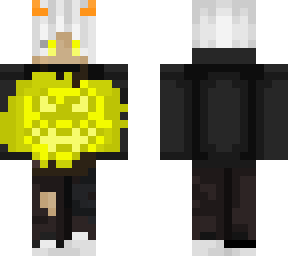 yellow neon pumpkin guy