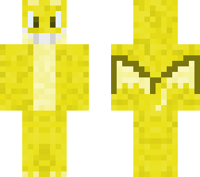 yellow smiling dragon