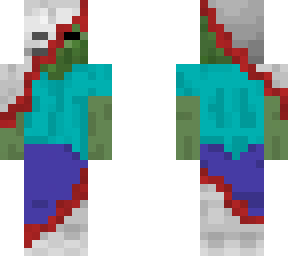 zombified skeleton