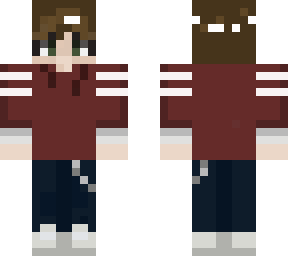 - boy in red hoodie -