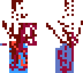 bleeding pants