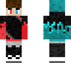 blue + red fire theme ( boy )