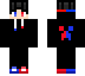 blue and red gamer boy - cool effect edited not stealing!