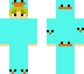 blue duck man