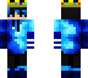 blue haired prince!