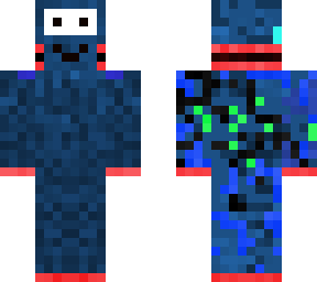 blue skin