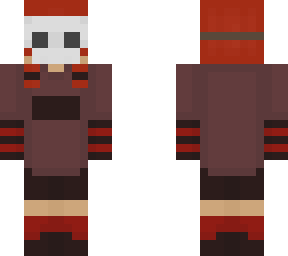 bottom with skull