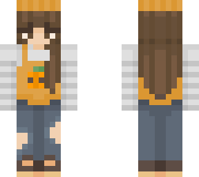 brunette pumpkin