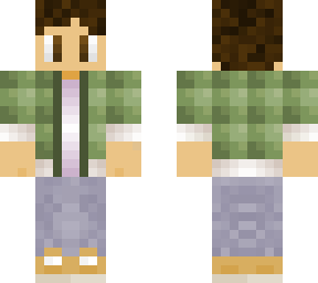dark green flannel
